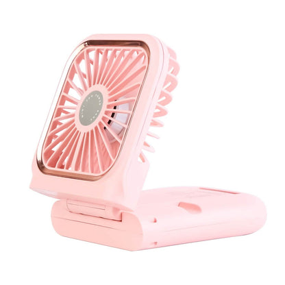 5-in-1 Folding Rechargeable Hands Free Mini Fan - A-1 Thread Vault