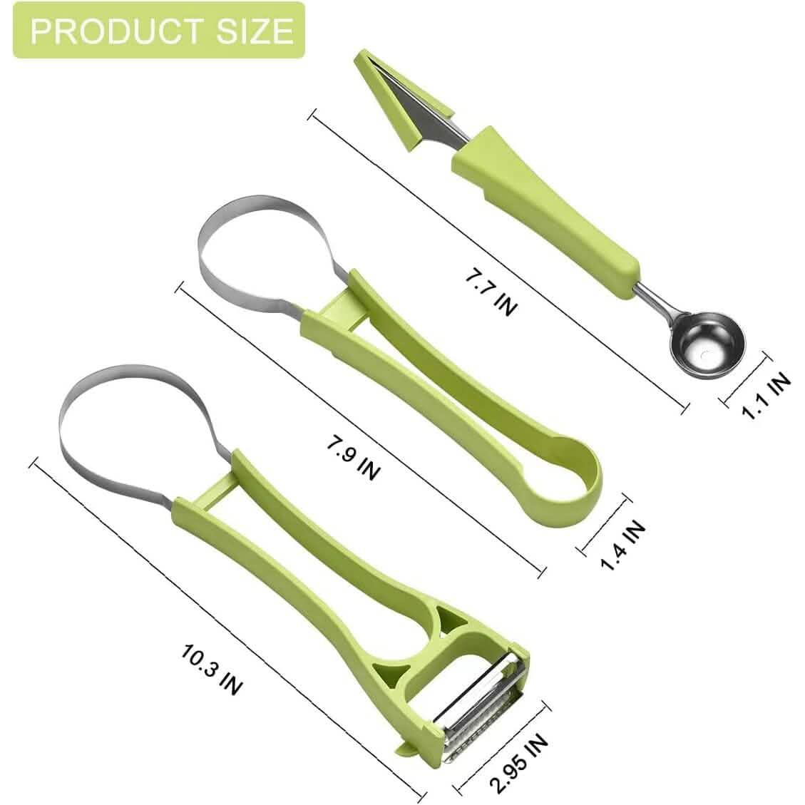 5-in-1 Stainless Steel Fruit Carving Tools - A-1 Thread Vault