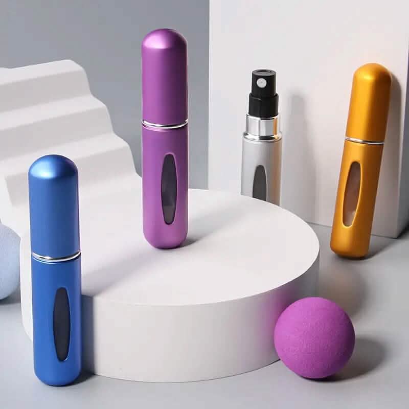 5-Pack: 0.17 Oz Matte Mini Perfume Atomizers - A-1 Thread Vault