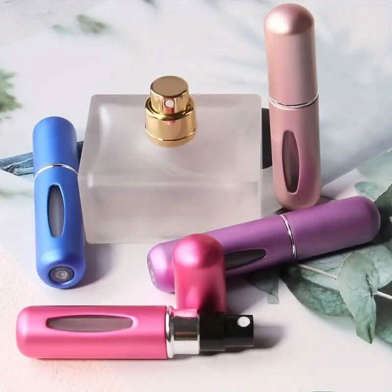 5-Pack: 0.17 Oz Matte Mini Perfume Atomizers - A-1 Thread Vault