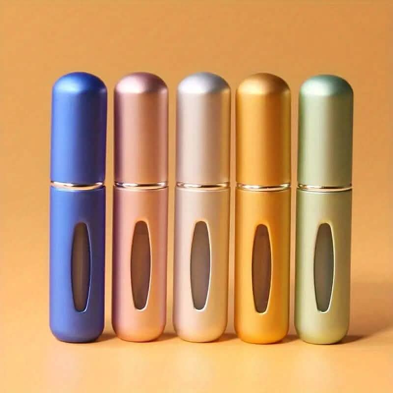 5-Pack: 0.17 Oz Matte Mini Perfume Atomizers - A-1 Thread Vault