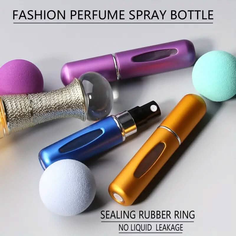 5-Pack: 0.17 Oz Matte Mini Perfume Atomizers - A-1 Thread Vault