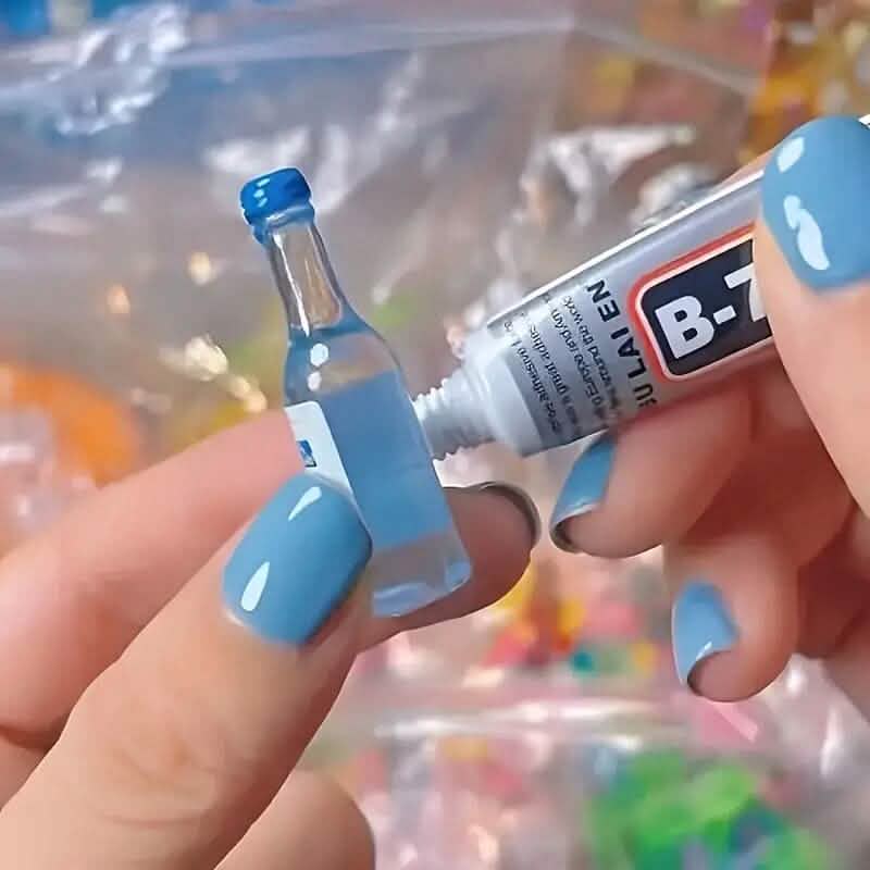 5-Pack: B-7000 Adhesive Glue for Jewelry, Plastic, Metal, Glass, Ceramic - A-1 Thread Vault