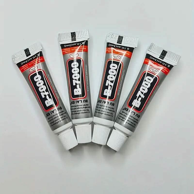 5-Pack: B-7000 Adhesive Glue for Jewelry, Plastic, Metal, Glass, Ceramic - A-1 Thread Vault