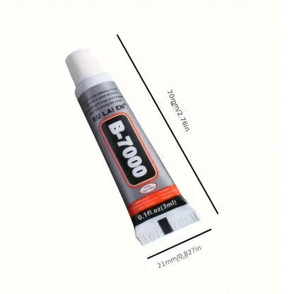 5-Pack: B-7000 Adhesive Glue for Jewelry, Plastic, Metal, Glass, Ceramic - A-1 Thread Vault