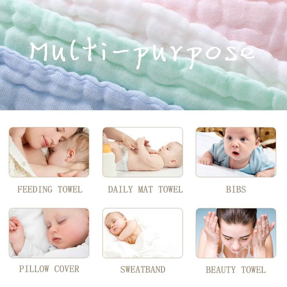 5-Pack: Baby Washcloths - A-1 Thread Vault