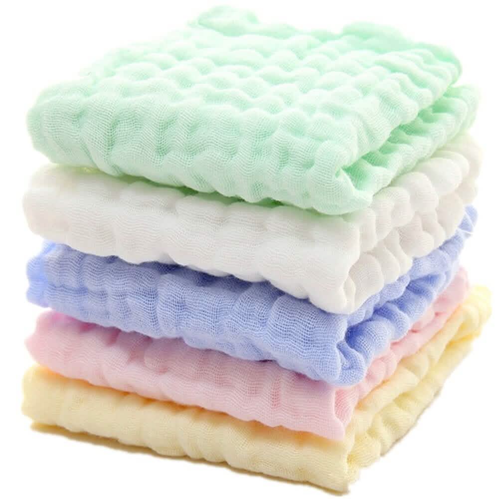 5-Pack: Baby Washcloths - A-1 Thread Vault