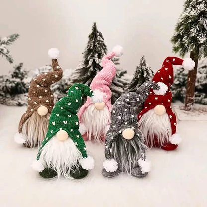5-Pack: Christmas Gnome Plush Doll - A-1 Thread Vault
