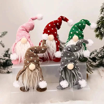 5-Pack: Christmas Gnome Plush Doll - A-1 Thread Vault