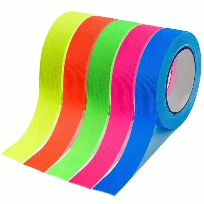 5-Pack: Fluorescent Light Tape for Party Decorations, Birthdays & Crafts - A-1 Thread Vault
