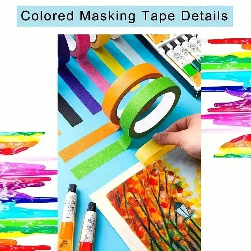 5-Pack: Fluorescent Light Tape for Party Decorations, Birthdays & Crafts - A-1 Thread Vault