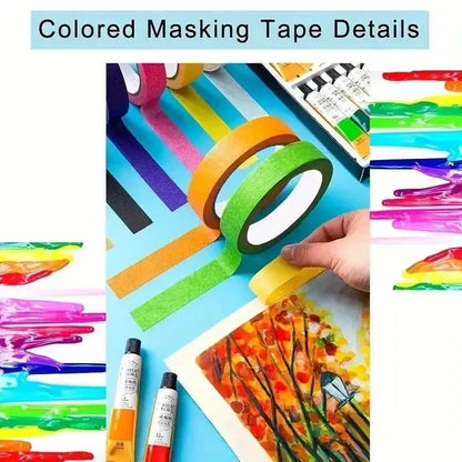 5-Pack: Fluorescent Light Tape for Party Decorations, Birthdays & Crafts - A-1 Thread Vault