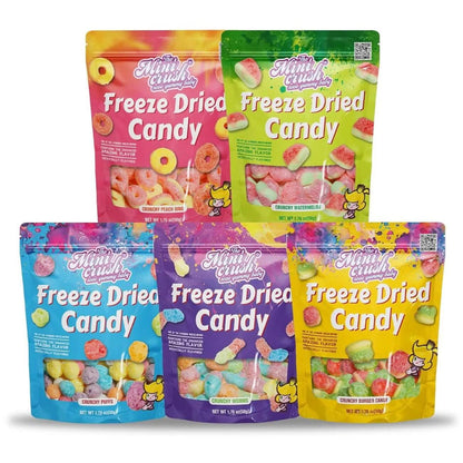 5-Pack: Freeze Dried Crunch Candy Variety Flavor - A-1 Thread Vault
