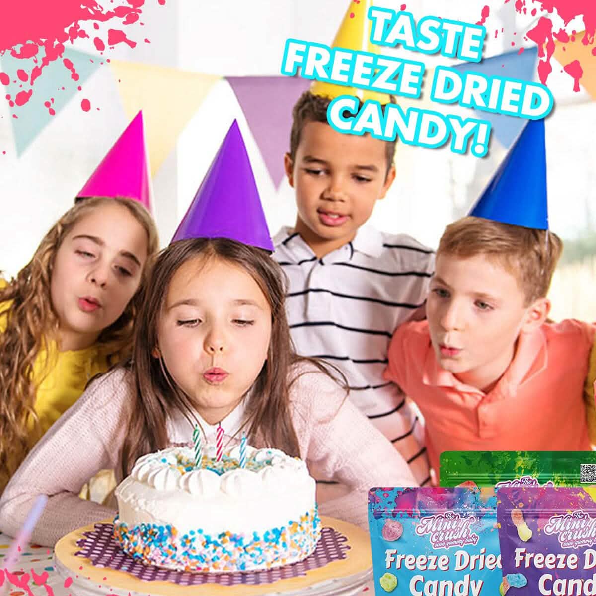 5-Pack: Freeze Dried Crunch Candy Variety Flavor - A-1 Thread Vault