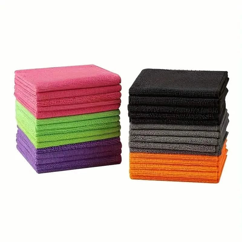 5-Pack: Household Cleaning Towel Set Non-Linting Cleaning Cloth - A-1 Thread Vault