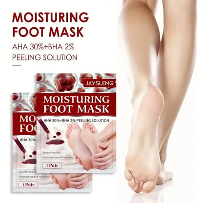 5-Pack: JAYSUING AHA 30% BHA 2% Peeling Solution Foot Mask - A-1 Thread Vault