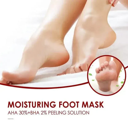 5-Pack: JAYSUING AHA 30% BHA 2% Peeling Solution Foot Mask - A-1 Thread Vault