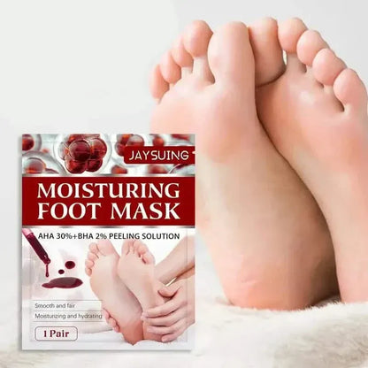5-Pack: JAYSUING AHA 30% BHA 2% Peeling Solution Foot Mask - A-1 Thread Vault