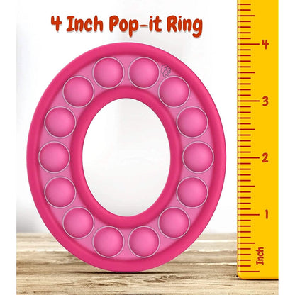 5-Pack: Pop It Fidget Toy Sensory Push Bubble Circle Pop Its - A-1 Thread Vault