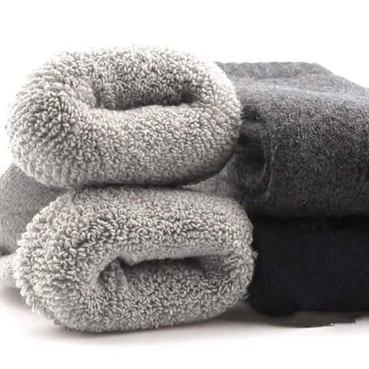 5-Pack: Winter Warm Socks Gift Warm Wool Socks - A-1 Thread Vault