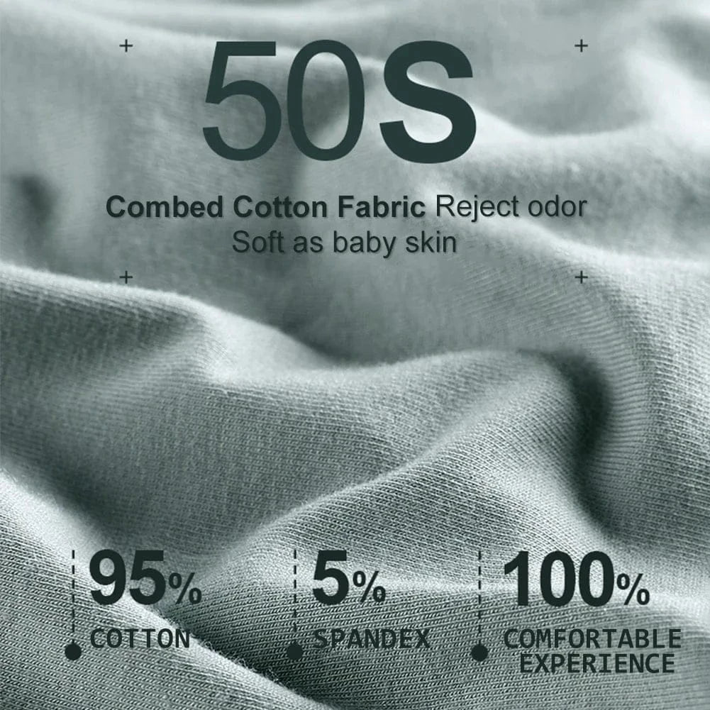 5 Pack Women's Cotton High Waisted Underwear - Tummy Control & Butt Lift, Graphene Antibacterial, Breathable Comfort, No Ride Up - A-1 Thread Vault