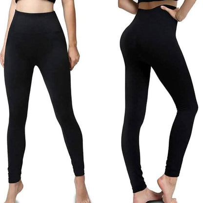 5-Pack: Women’s Fleece Lined High Waist Leggings - A-1 Thread Vault