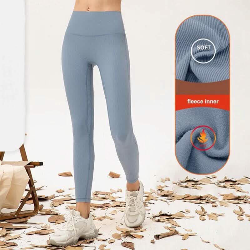 5-Pack: Women’s Fleece Lined High Waist Leggings - A-1 Thread Vault