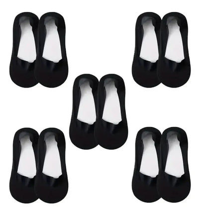 5-Pairs: Low Cut No Show Socks for Women - Invisible, Non Slip, Breathable, Moisture Wicking - A-1 Thread Vault
