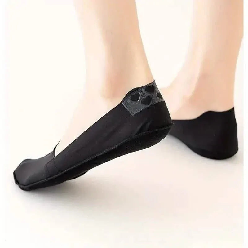 5-Pairs: Low Cut No Show Socks for Women - Invisible, Non Slip, Breathable, Moisture Wicking - A-1 Thread Vault