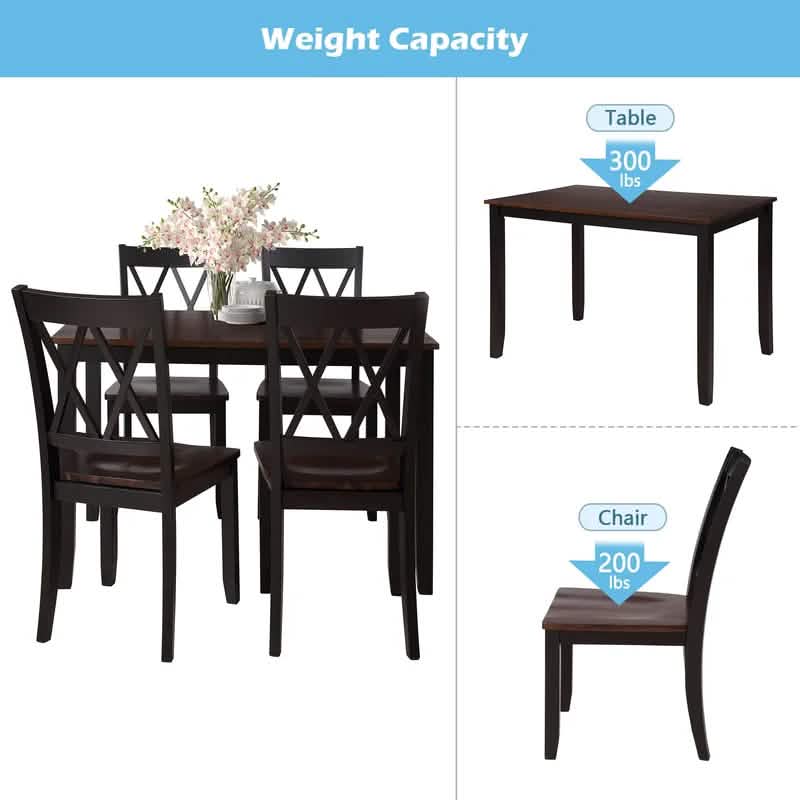 5-Piece: Dining Table Set - A-1 Thread Vault