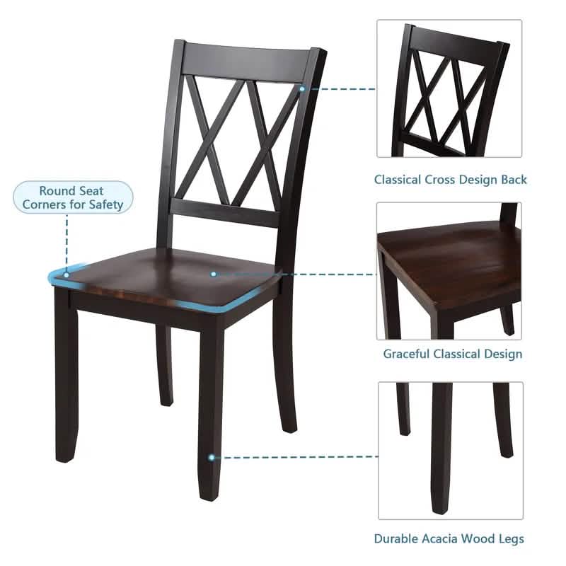 5-Piece: Dining Table Set - A-1 Thread Vault