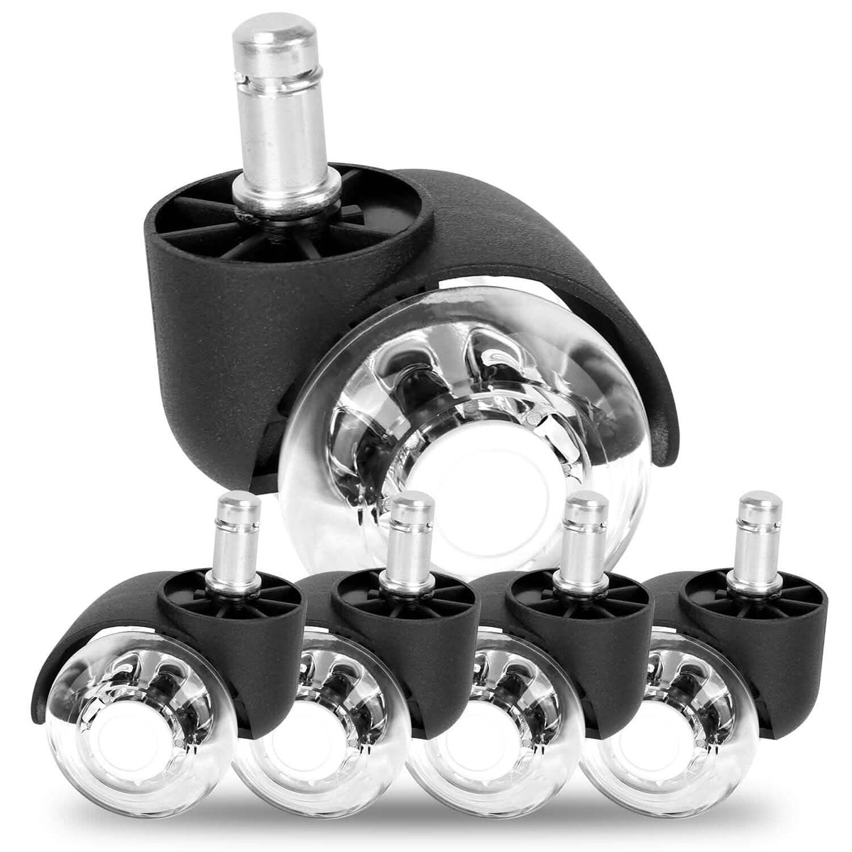 5-Piece: Office Chair Wheels Replacement - A-1 Thread Vault