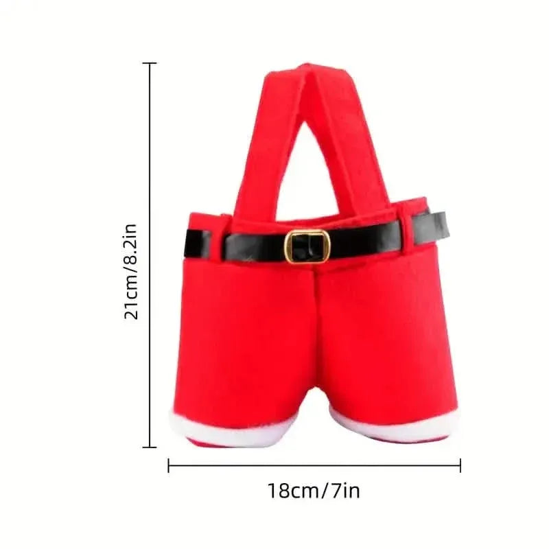 5-Pieces: Christmas Candy Gift Bag - A-1 Thread Vault