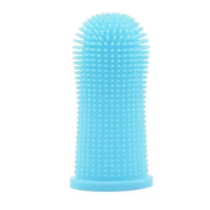 5-Pieces: Super Soft Pet Finger Toothbrush Teeth Cleaning Silicone Tooth Brush - A-1 Thread Vault