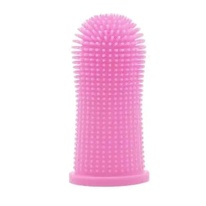 5-Pieces: Super Soft Pet Finger Toothbrush Teeth Cleaning Silicone Tooth Brush - A-1 Thread Vault