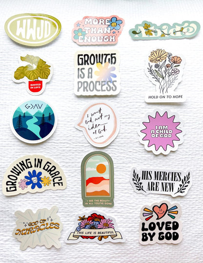 50 Mystery Stickers - A-1 Thread Vault
