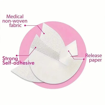 50-Pack: Alcohol-Free Protector Guards for Eyeliner, Mascara, and Lip Makeup Application - A-1 Thread Vault