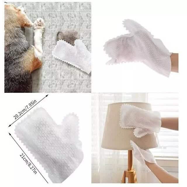 50-Pieces: Dust Cleaning Gloves Eco-friendly Disposable Gloves - A-1 Thread Vault