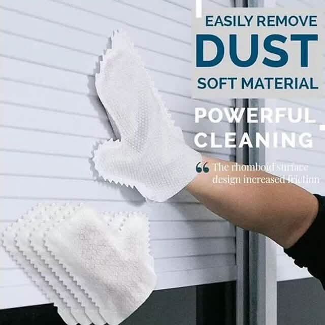 50-Pieces: Dust Cleaning Gloves Eco-friendly Disposable Gloves - A-1 Thread Vault