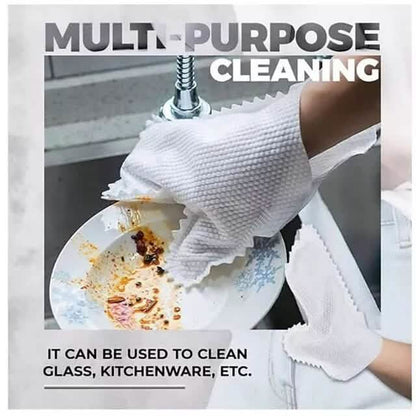 50-Pieces: Dust Cleaning Gloves Eco-friendly Disposable Gloves - A-1 Thread Vault