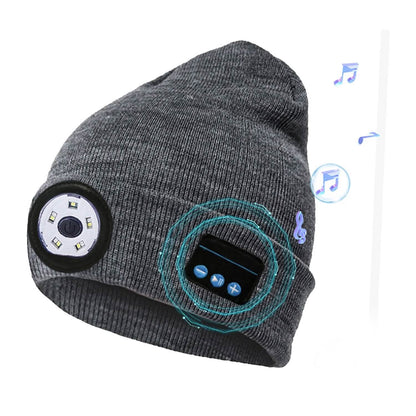 5.0 Wireless Beanie Hat with 3 Lighting Modes - A-1 Thread Vault
