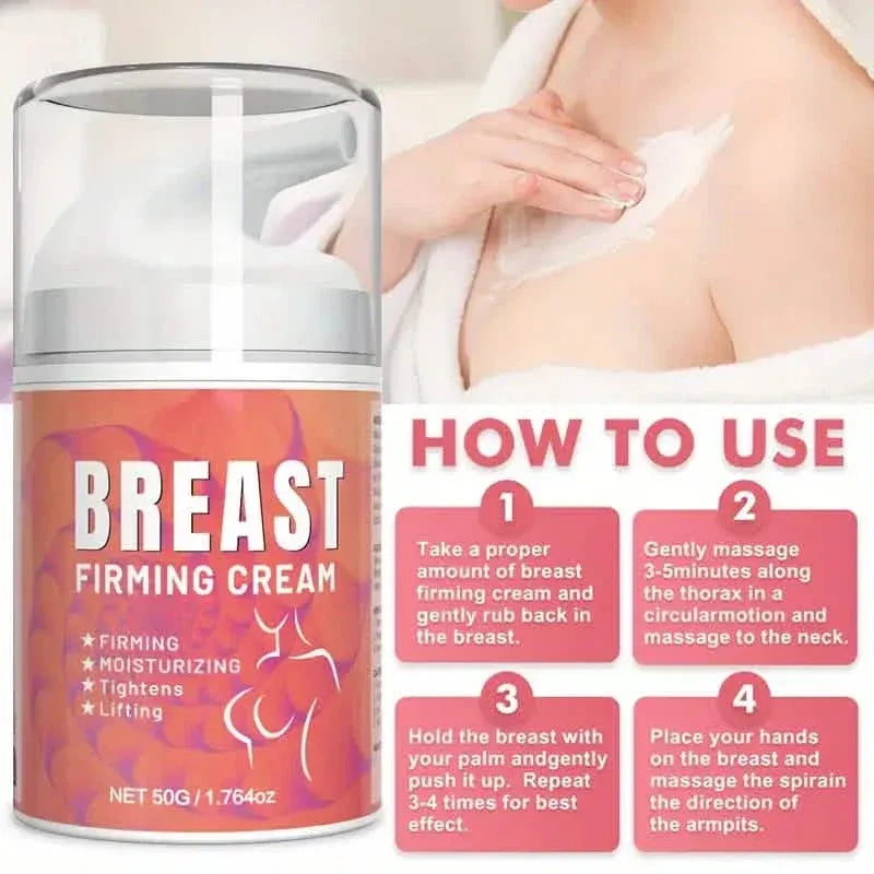 50g Breast Firming Cream with Jojoba Oil, Vitamin E, and Honey - A-1 Thread Vault