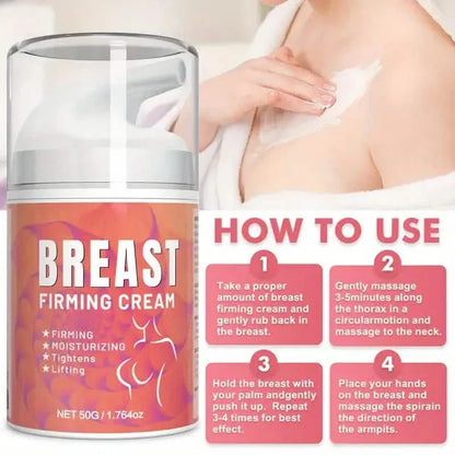 50g Breast Firming Cream with Jojoba Oil, Vitamin E, and Honey - A-1 Thread Vault