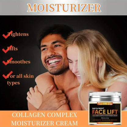 50ml Revitalizing Face Lift Cream - Visibly Firms, Lifts, and Hydrates with Hyaluronic Acid, Collagen - A-1 Thread Vault
