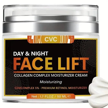 50ml Revitalizing Face Lift Cream - Visibly Firms, Lifts, and Hydrates with Hyaluronic Acid, Collagen - A-1 Thread Vault