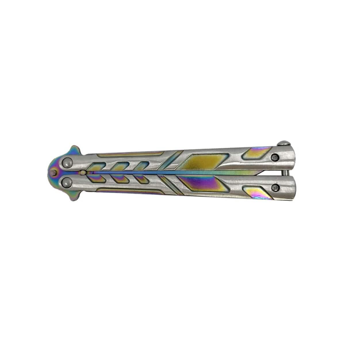 5.25" Butterfly Knife - A-1 Thread Vault
