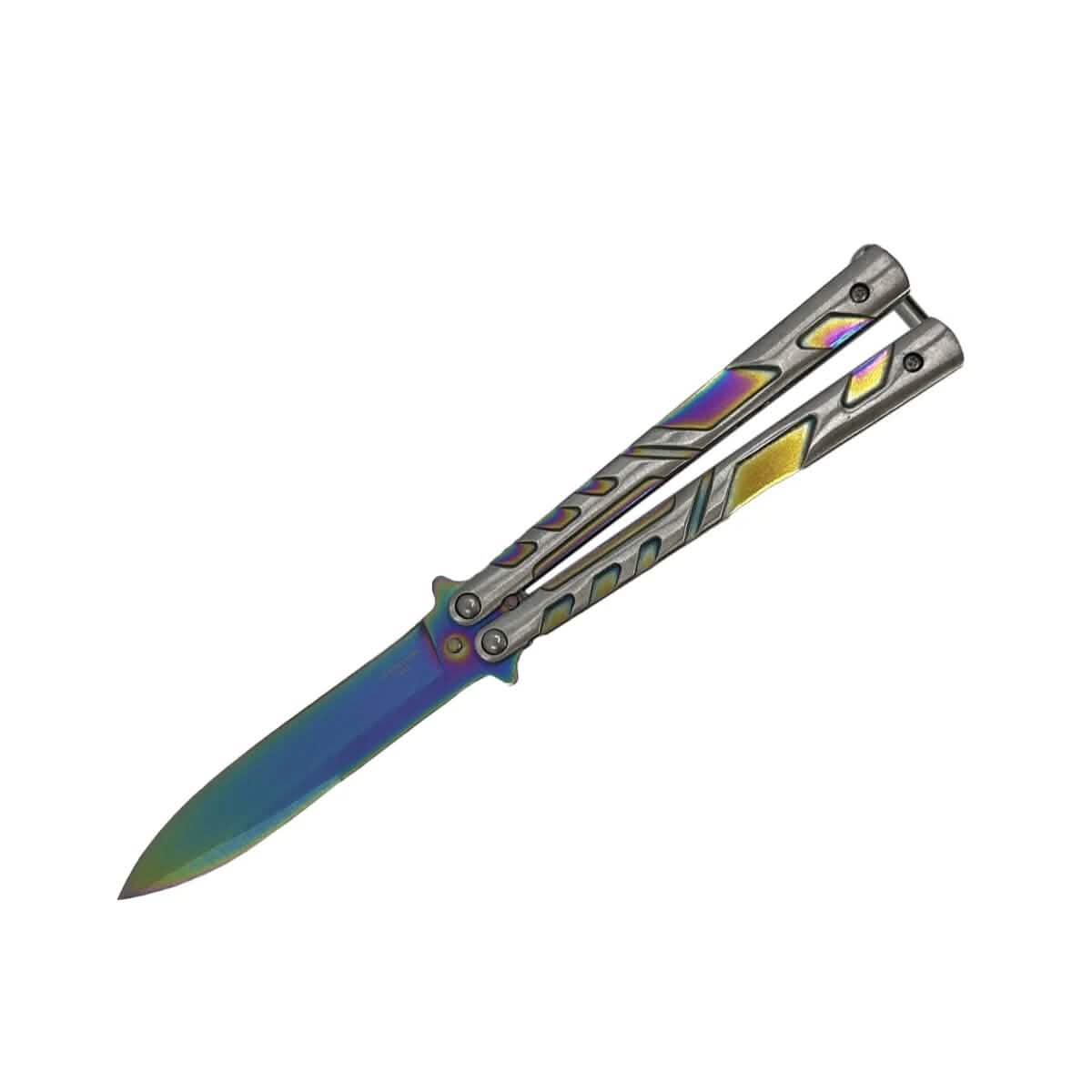 5.25" Butterfly Knife - A-1 Thread Vault