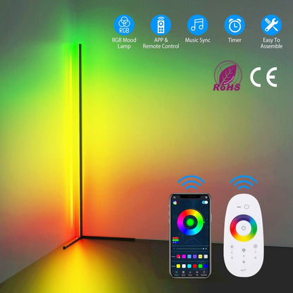 56" Floor LED Light Standing Lamp - A-1 Thread Vault