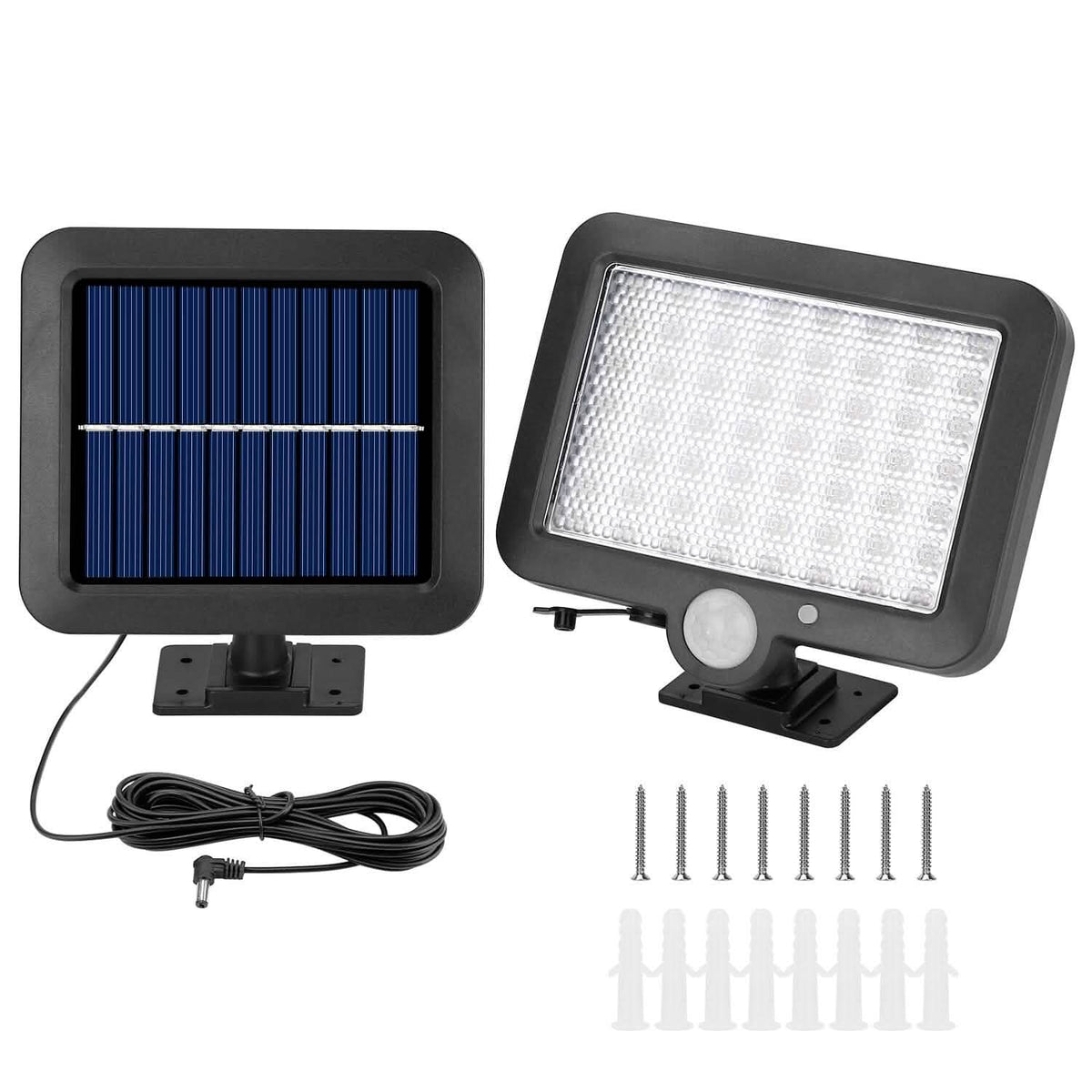 56 LEDs Outdoor Solar Security Flood Light - A-1 Thread Vault
