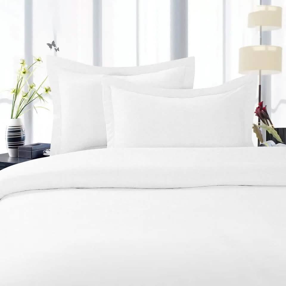 3-Piece: Bibb Home Heavyweight Flannel Duvet Cover Set - A-1 Thread Vault